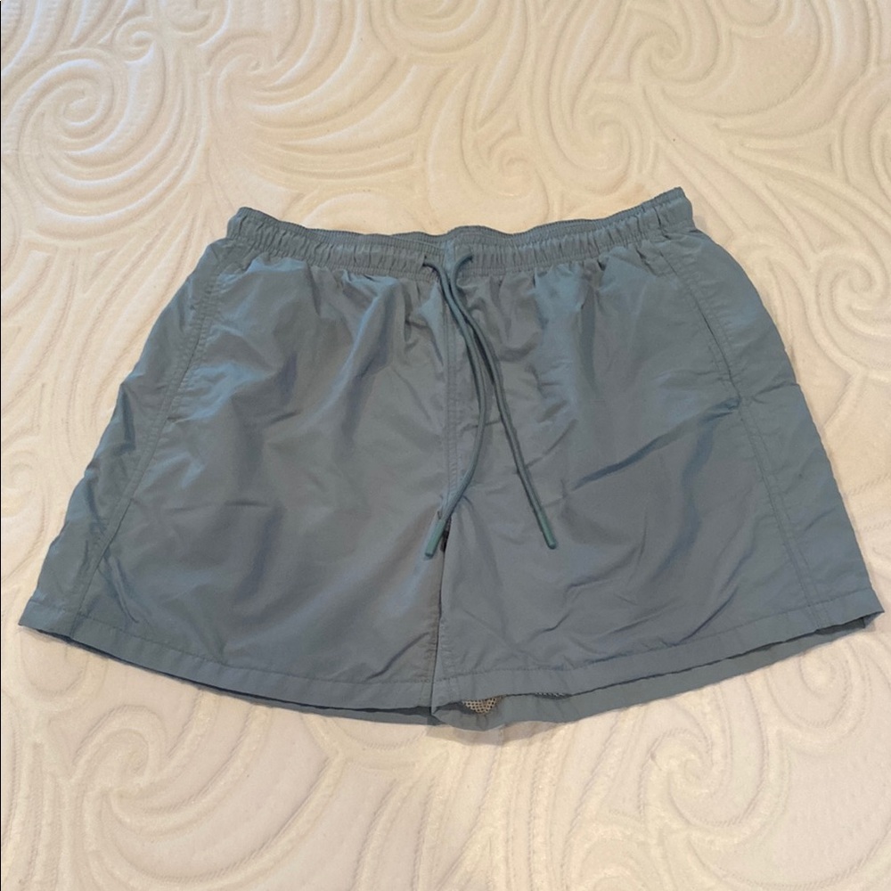 Men's Blue Swim Trunks